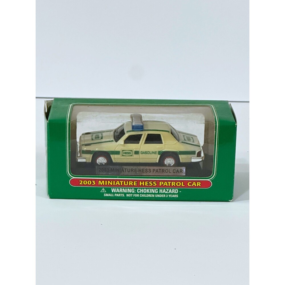 Brand New 2003 HESS Mini Miniature Patrol Car VTG